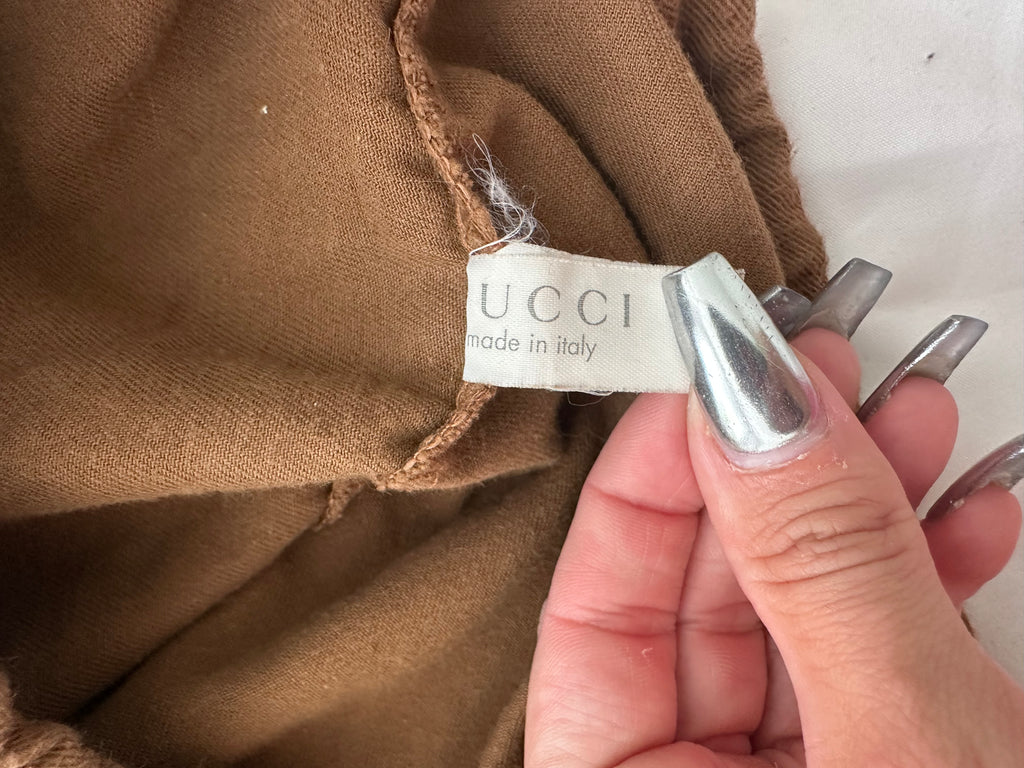 Gucci Abbey D ring black denim