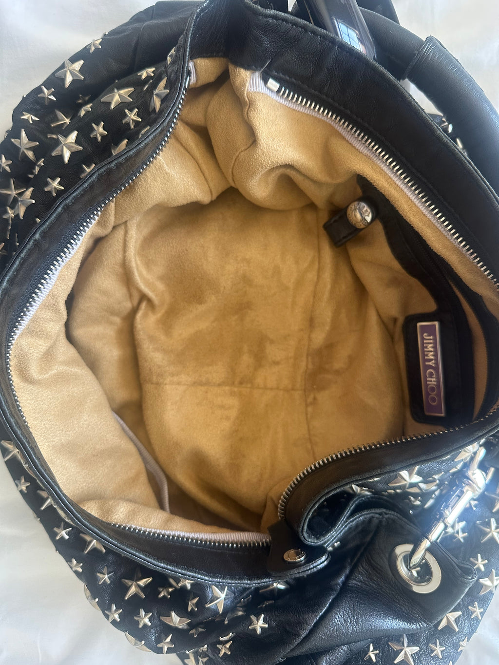 Jimmy Choo sky bag