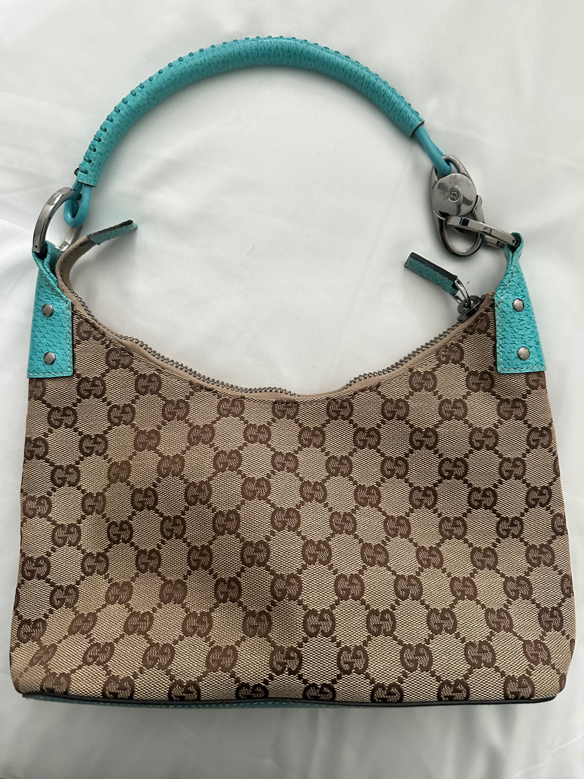 Gucci shoulder bag turquoise