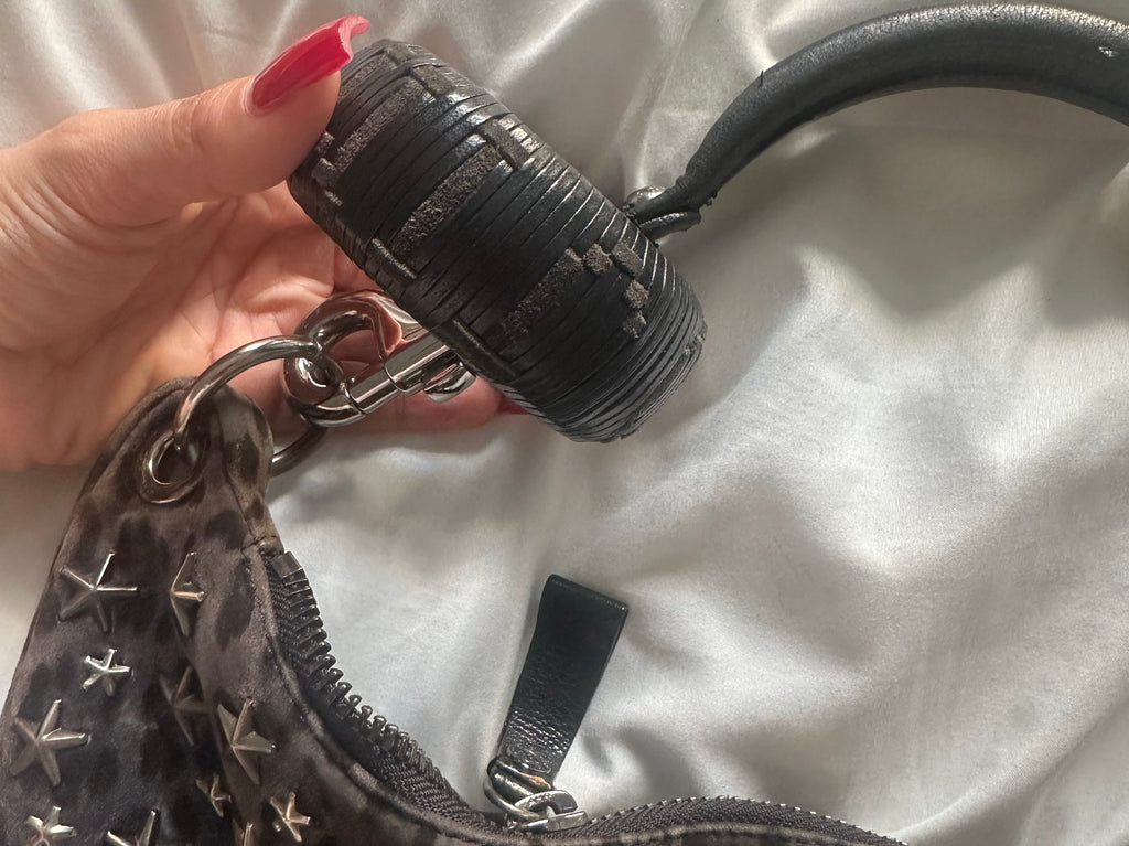 Jimmy Choo sky bag - rare leopard print