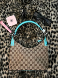 Gucci shoulder bag turquoise