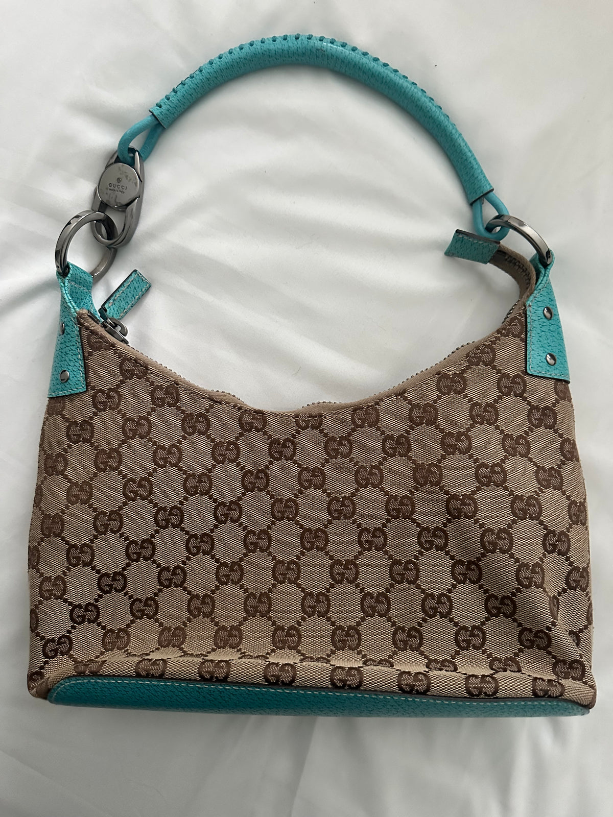 Gucci shoulder bag turquoise