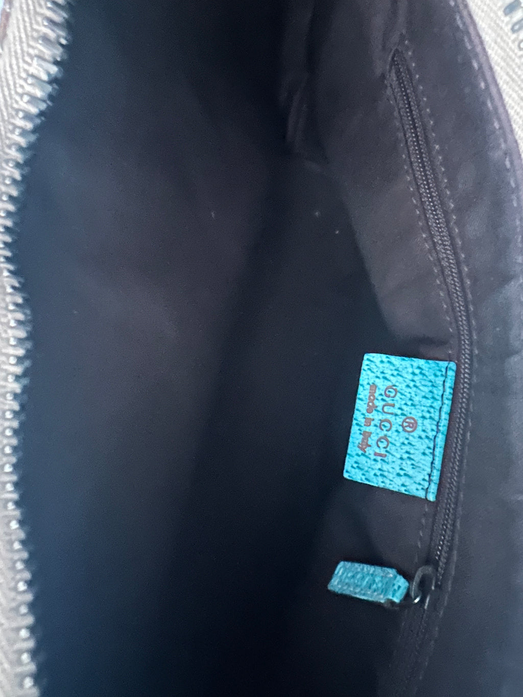 Gucci shoulder bag turquoise