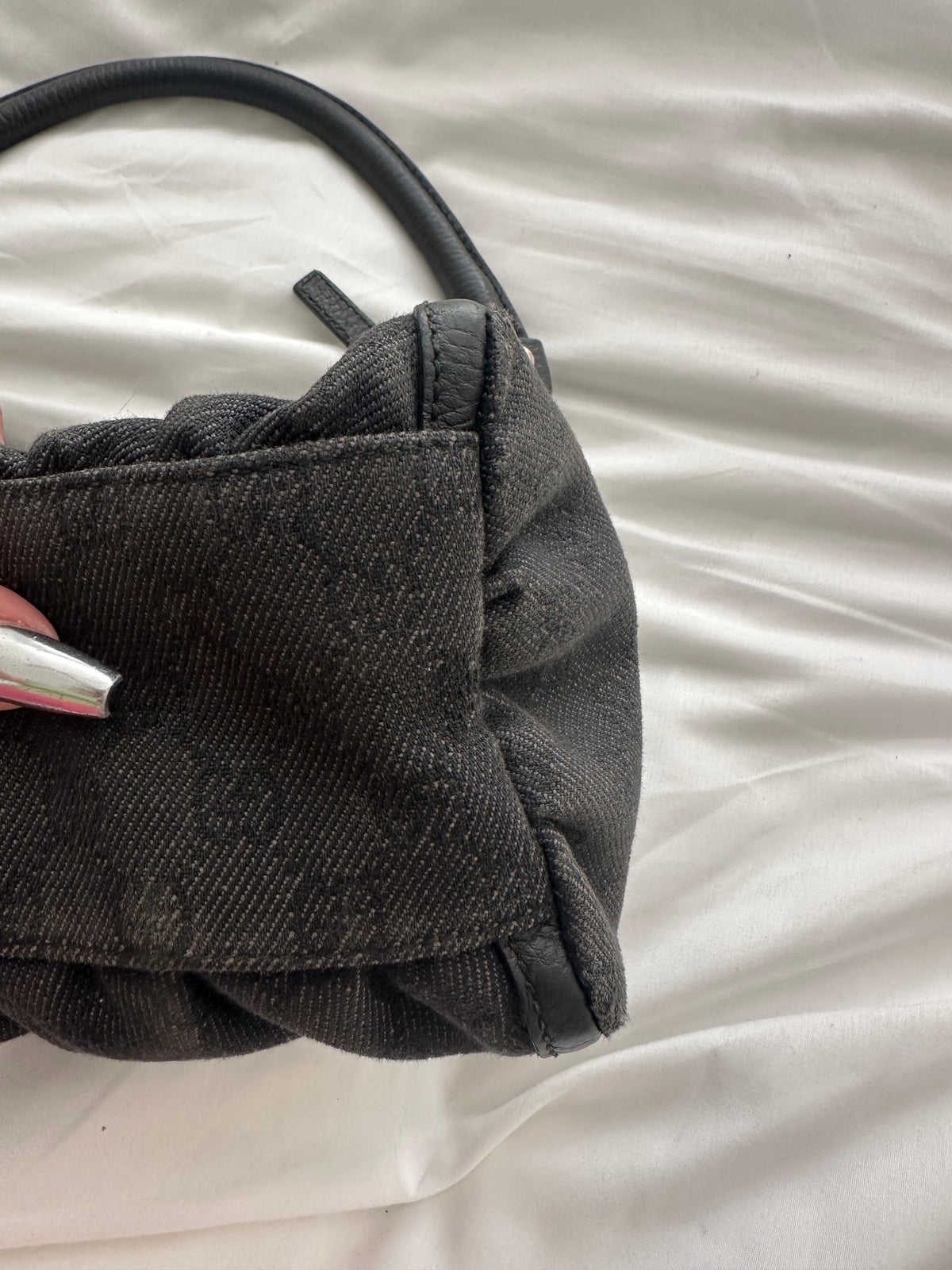 Gucci Abbey D ring black denim