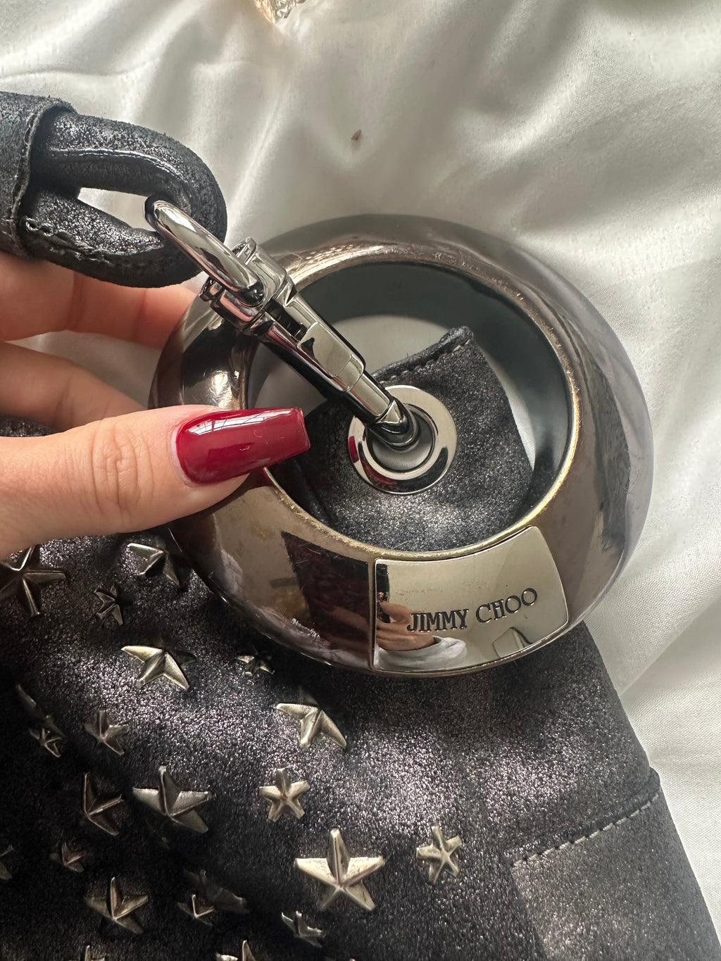 Jimmy Choo sky bag