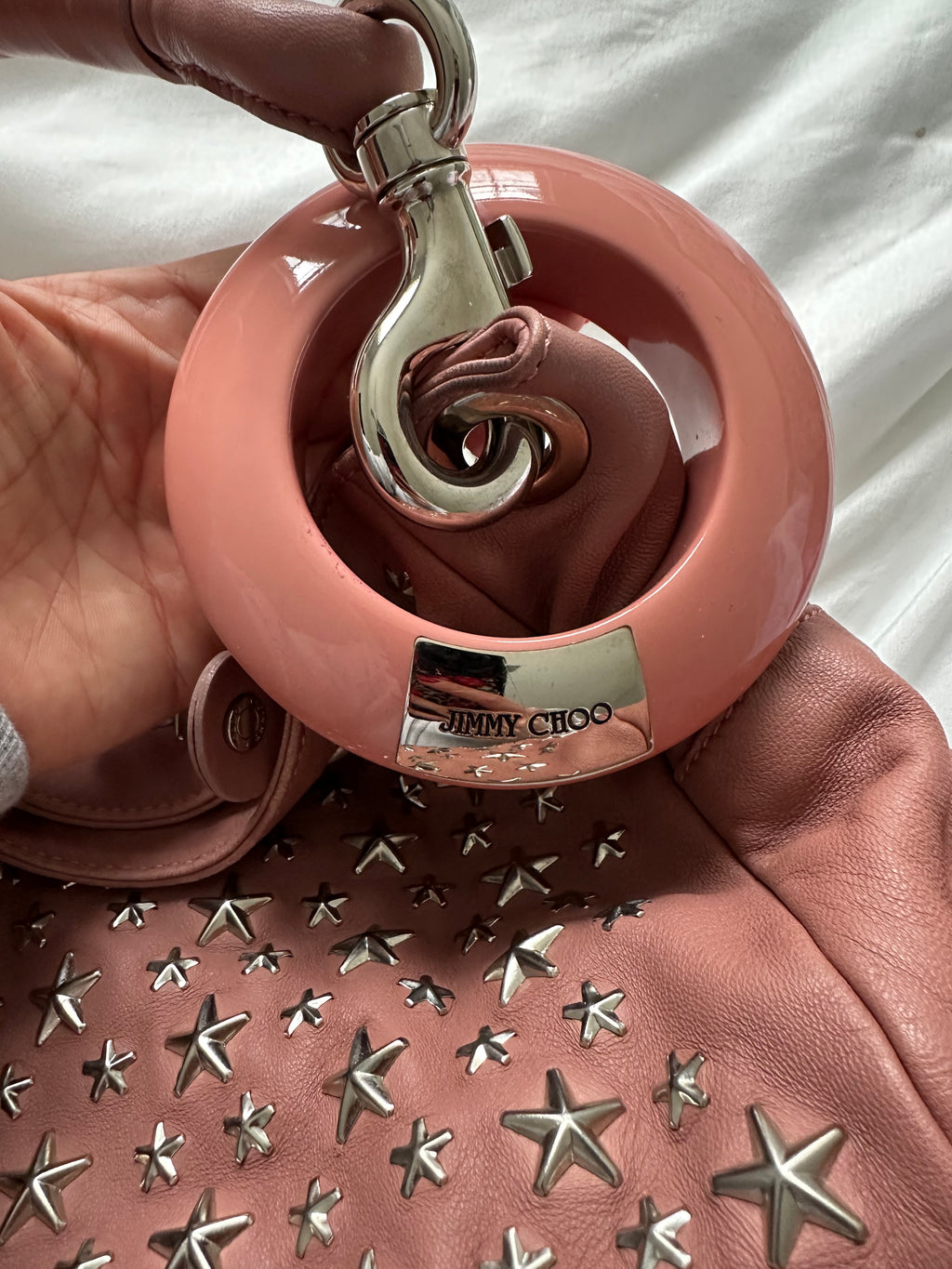 Jimmy Choo sky bag