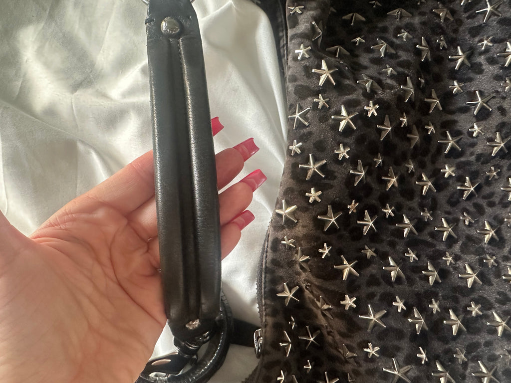Jimmy Choo sky bag - rare leopard print