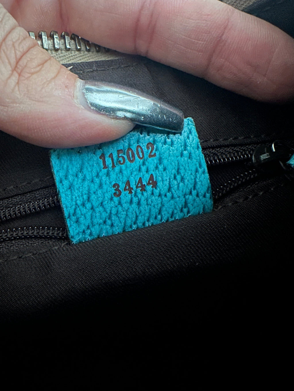 Gucci shoulder bag turquoise