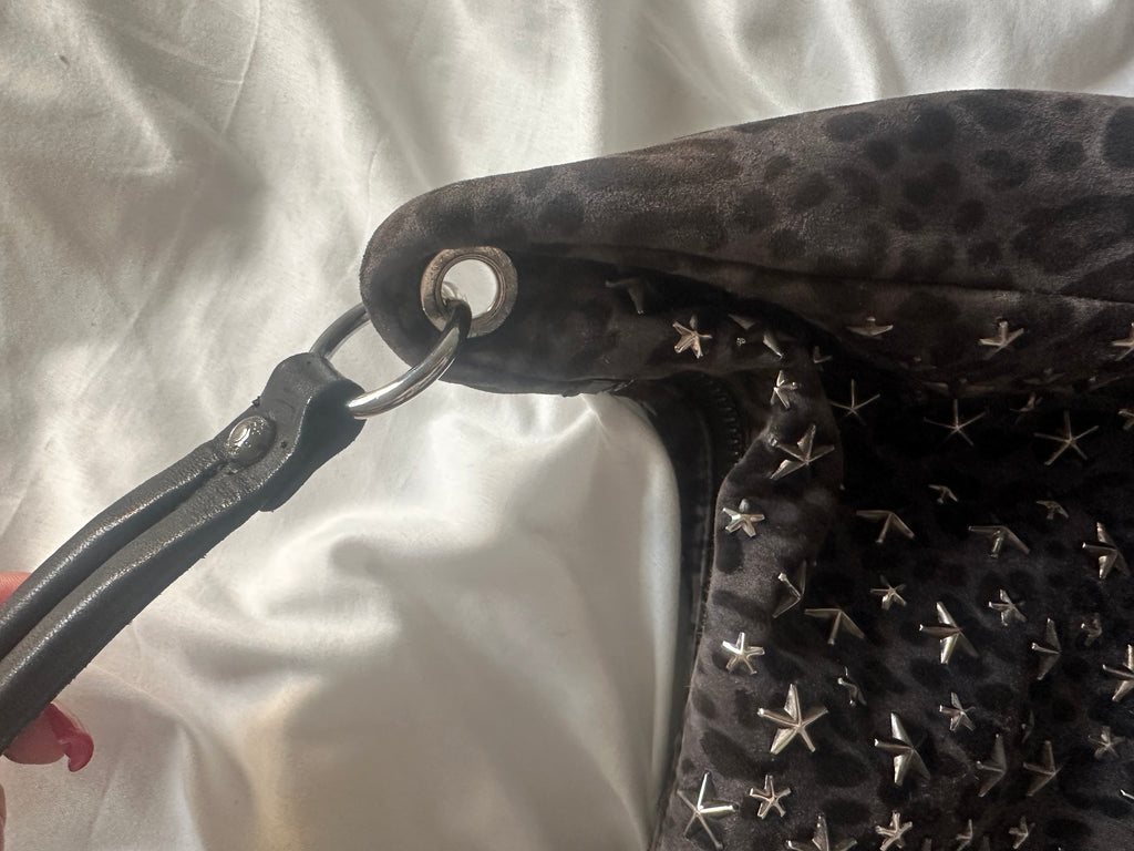 Jimmy Choo sky bag - rare leopard print