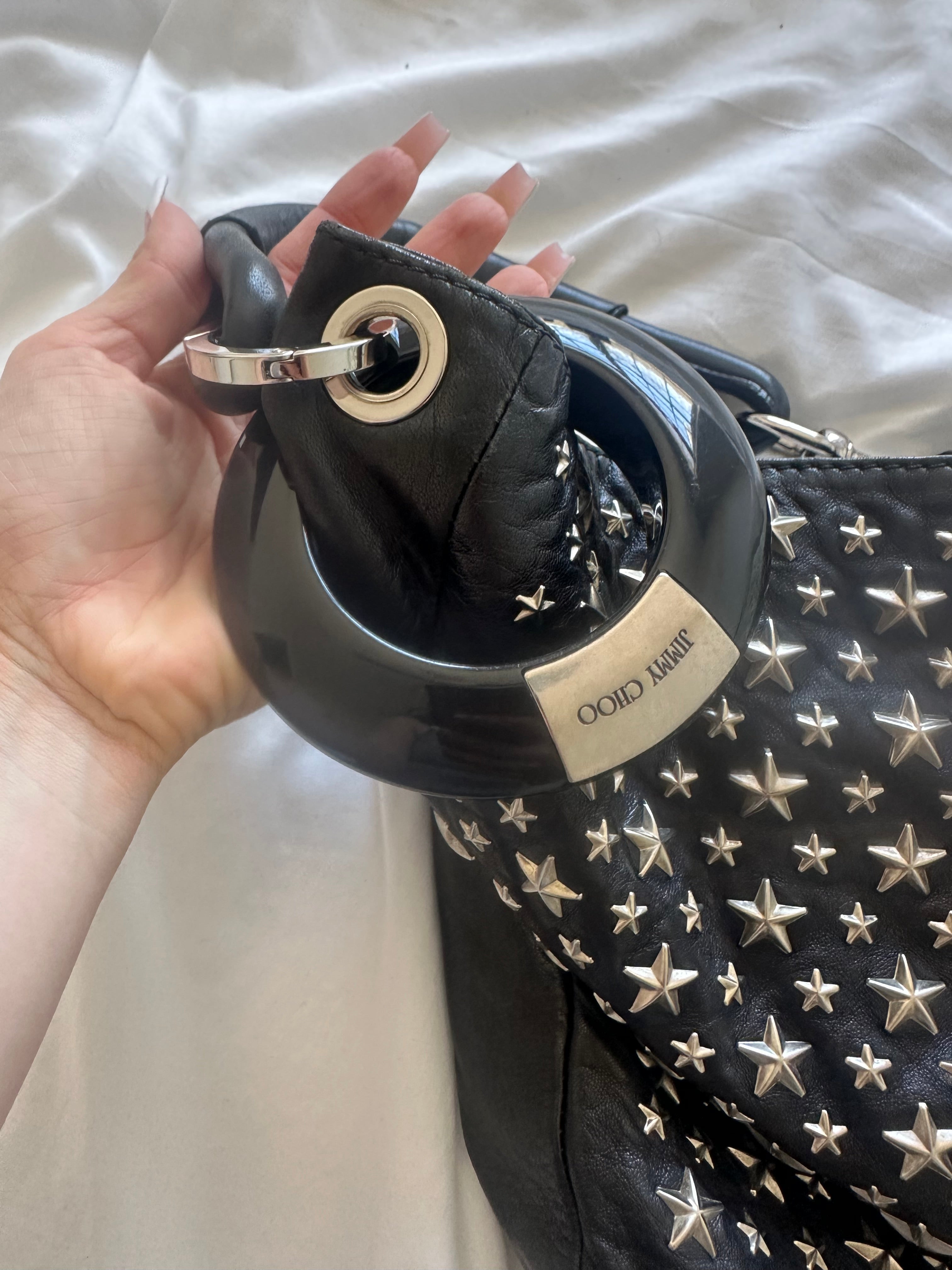 Jimmy Choo sky bag