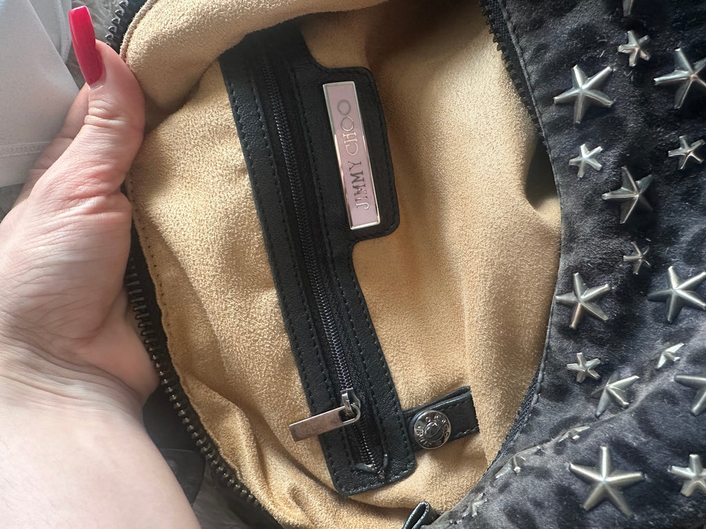 Jimmy Choo sky bag - rare leopard print