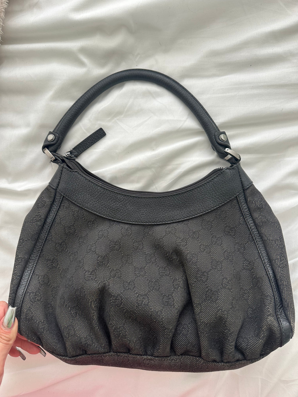 Gucci Abbey D ring black denim