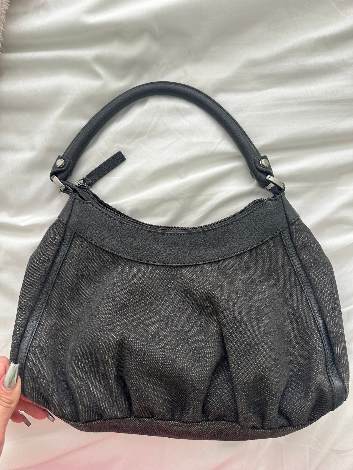 Gucci Abbey D ring black denim